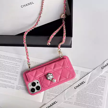 アイフォーン 14 chanel シャネル カバー レザー