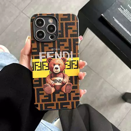 フェンディ iphone 16 ケース シリコン fendi フェンディ 携帯ケース