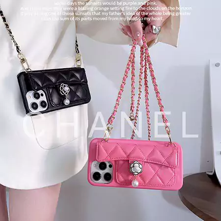 アイフォーン 14 chanel シャネル カバー レザー