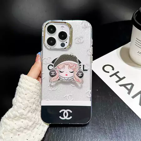 シャネルiphone 16 16pro ケース chanel iphone15ケース少女向け