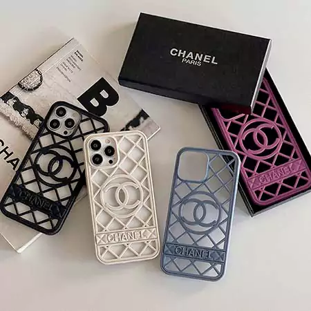 ロゴ付きchanel携帯ケースアイホン14 plus