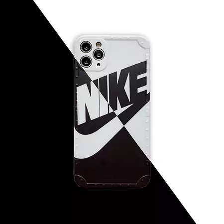 ハイブランド Nike スプライス iPhone16/15 ケース ブラック ホワイト ナイキ ブランド ポリエチレン製 iPhone14pro/14promax ケース薄型フォトフレームタイプ ナイキロゴ iPhone スマホケース