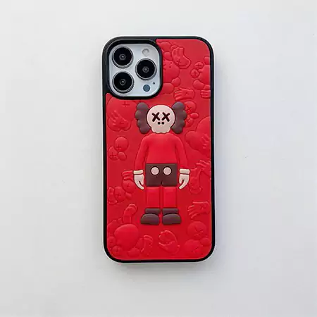 ブランド kaws iphone 16ケース kaws iphone15ケースシリコン