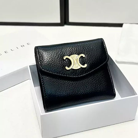 新作 おしゃれCeline 財布 芸能人CELINE 三つ折り財布