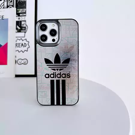 adidas風 薄型 iphone 16 携帯 ケース