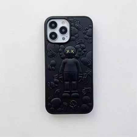 ブランド kaws iphone 16ケース kaws iphone15ケースシリコン