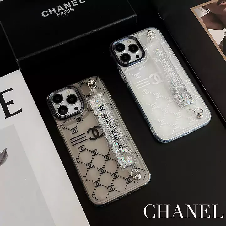 クリア chanel アイフォン 12 pro/12pro max スマホケース