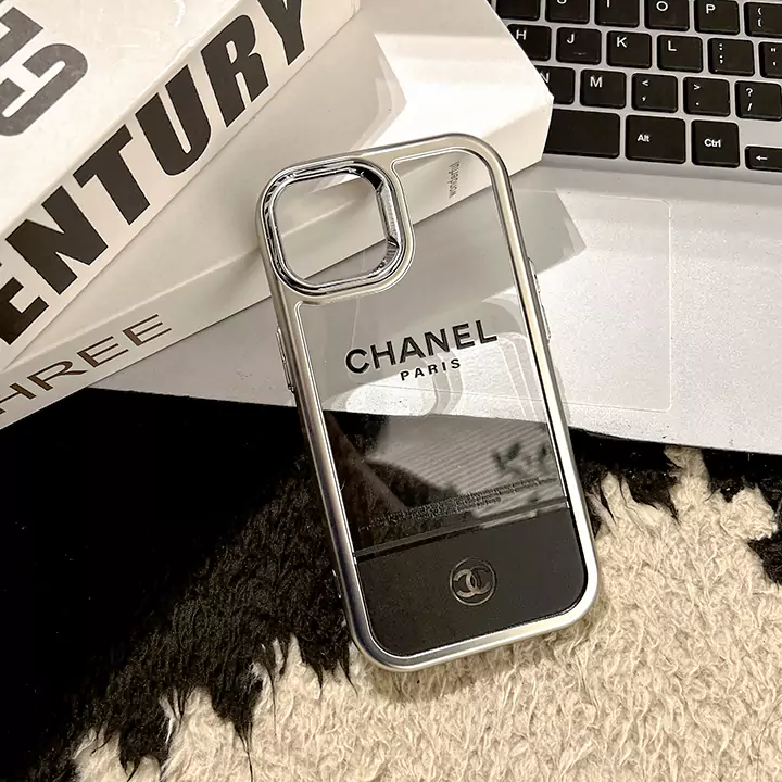 ブランドchanel IPhone16/15携帯ケース、全透明TPU材質、金属フレーム、シンプルで気前の良いスタイリッシュな携帯ケース