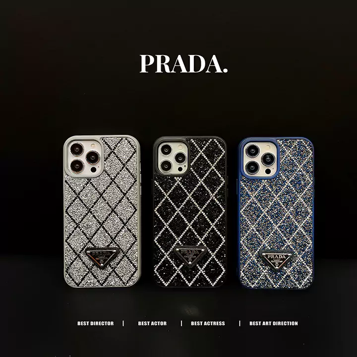 ブランド Prada スマホケース アイホン 16 16プロ 携帯 ケース  おしゃれ ブランド プラダ風 ラインストーン アイホン レデイース 携帯 ケース  アイホン 15pro max 14 プロ 携帯 ケース 偽物 通販