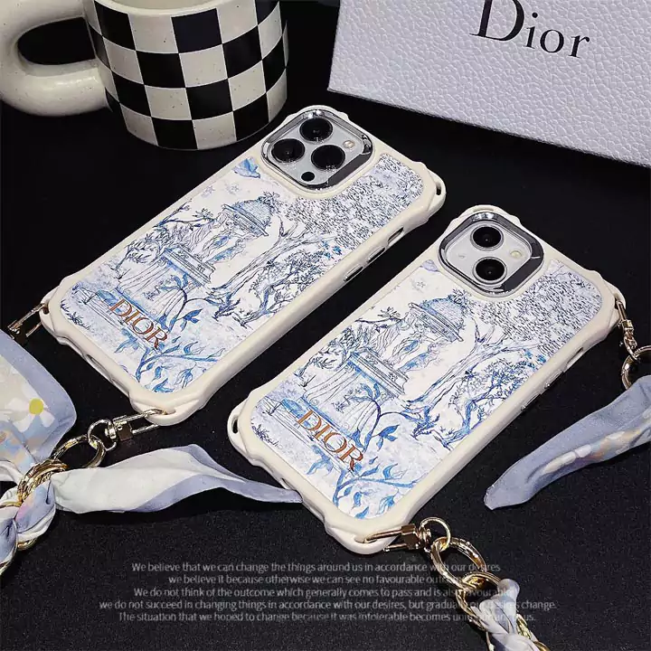 高级 ディオール iphone 16 15 スマホケース ブランド dior 16 pro 16 pro max 15 pro max 携帯 ケース tpu チェーン 付き 花柄 薄い カップル ファッション 流行り 女性 男性 耐衝撃 激安 