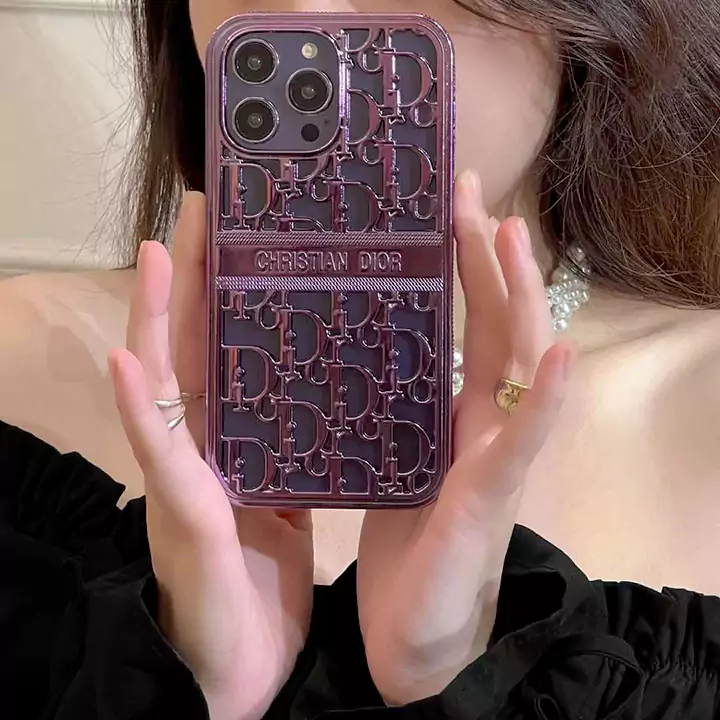 dior 保護ケース iphone14promax ロゴ付き