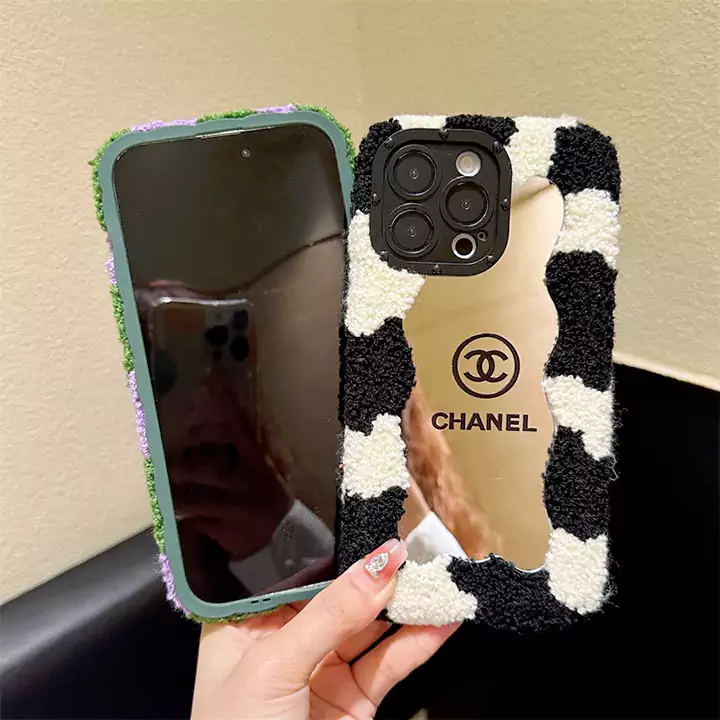 chanel iphone15 proケース鏡付き