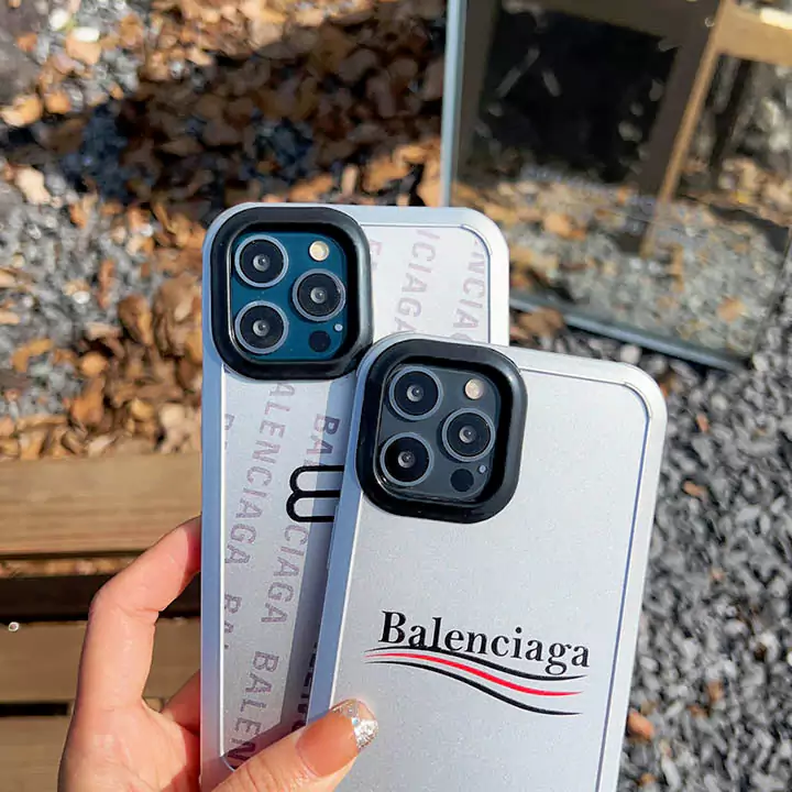 iphone14pro ロゴ付き ケース Balenciaga