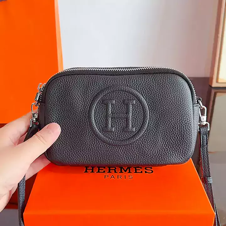 HERMES 新品 ジッパーカメラバッグ